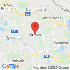 Google map: Orlová