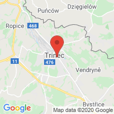 Google map: Třinec